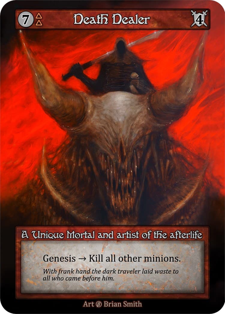 Death Dealer — Beta card