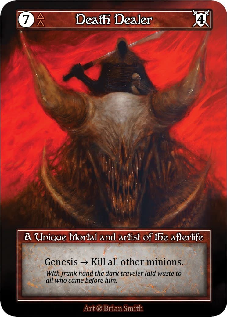 Death Dealer (Foil) — Beta card