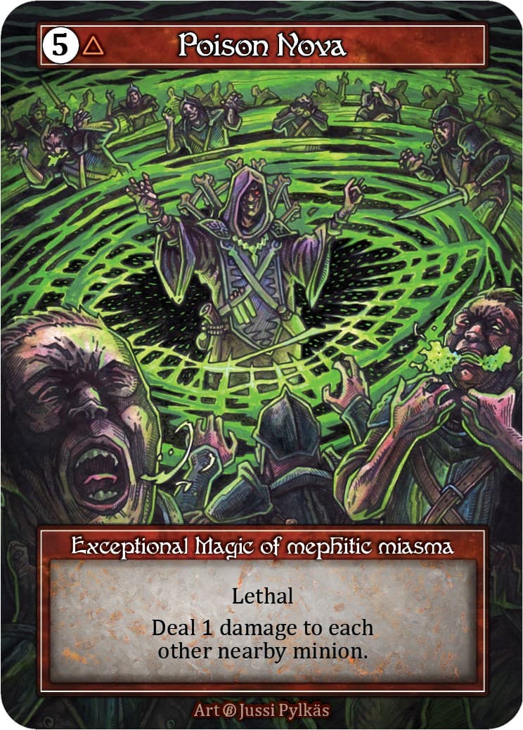 Poison Nova (Foil) — Beta card