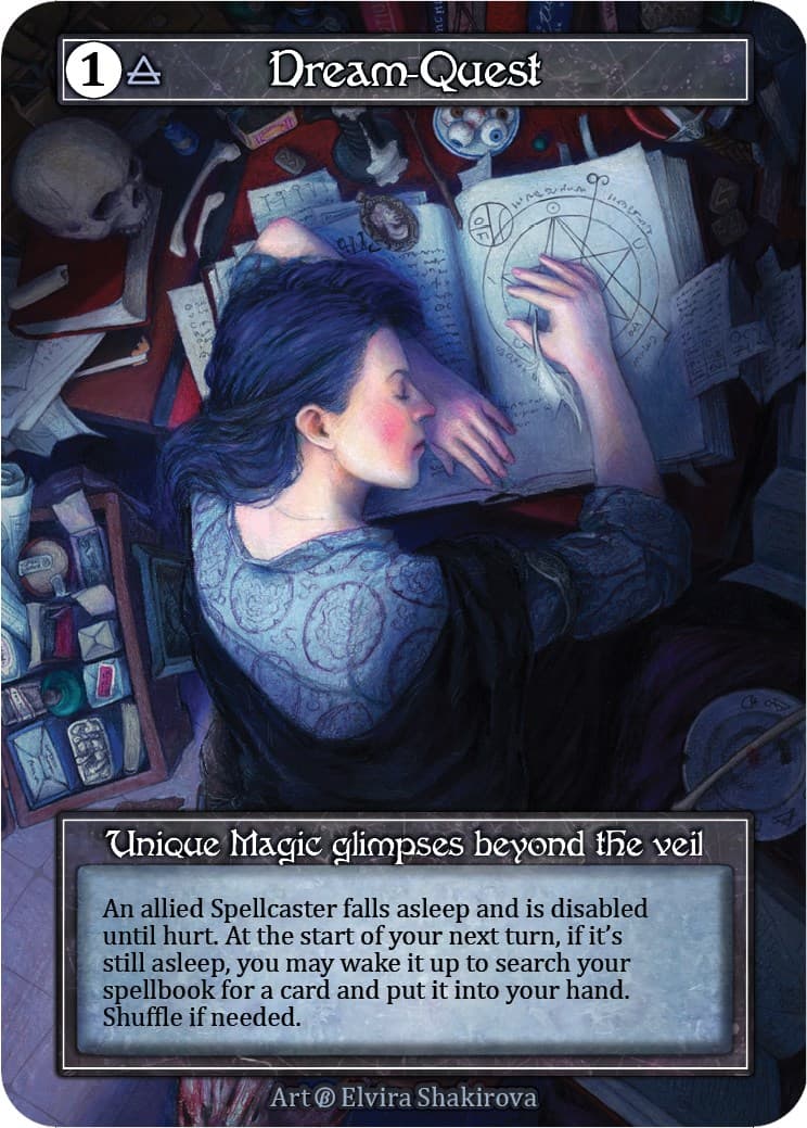 Dream-Quest (Foil) — Beta card