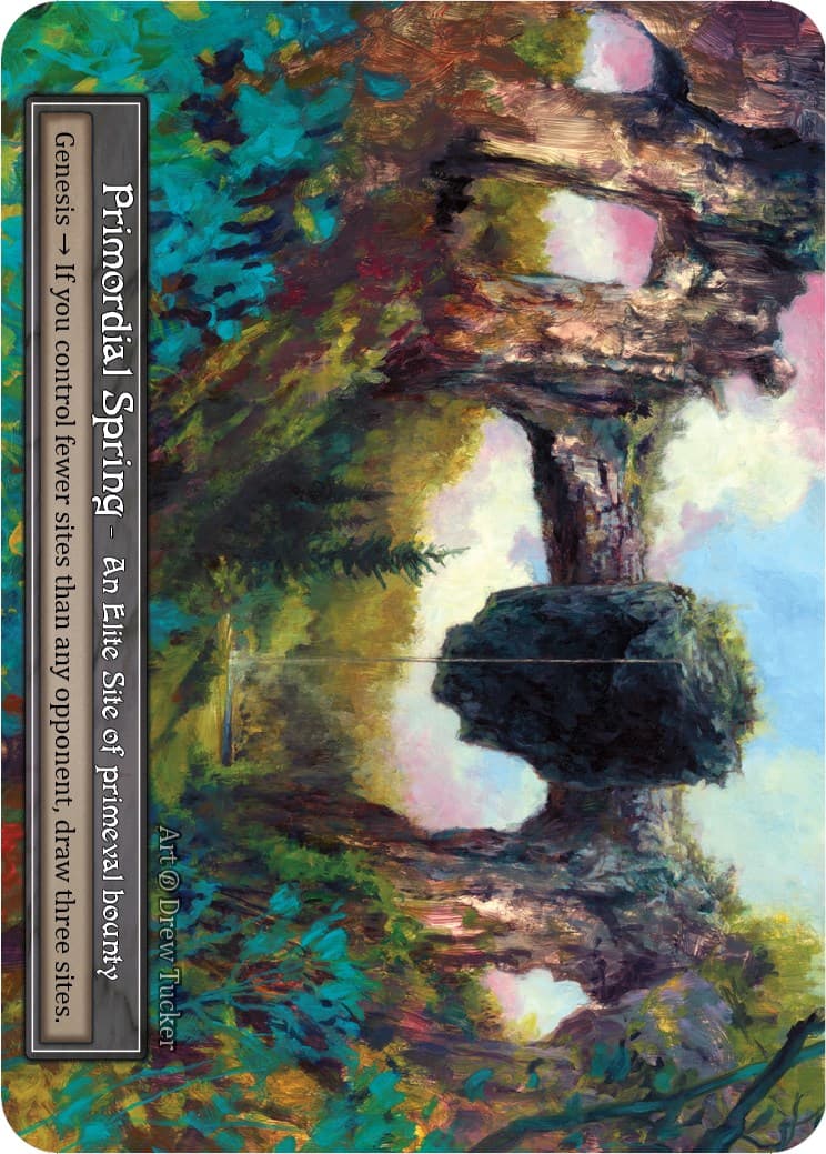 Primordial Spring (Foil) — Beta card