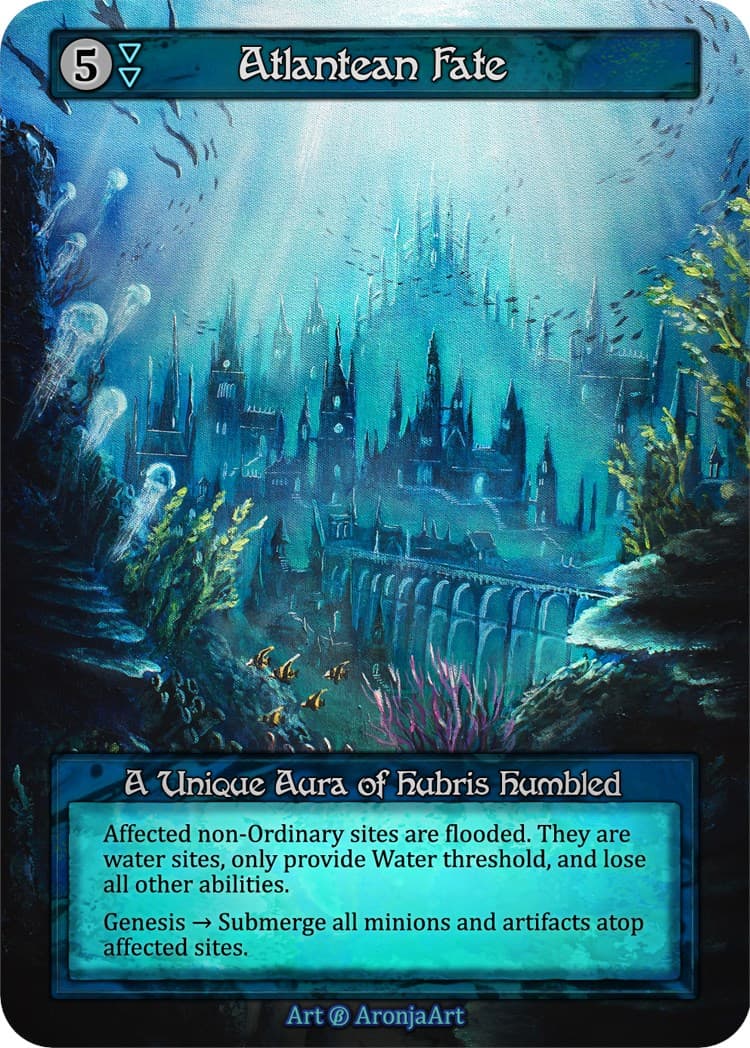Atlantean Fate — Beta card