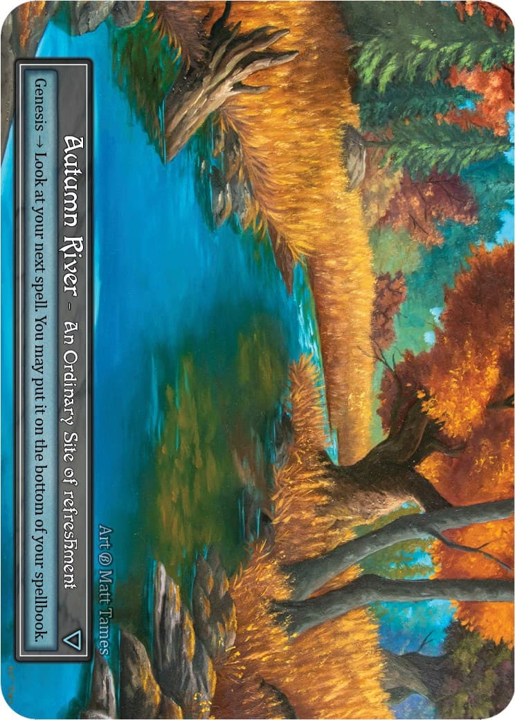 Autumn River (Foil) — Beta card