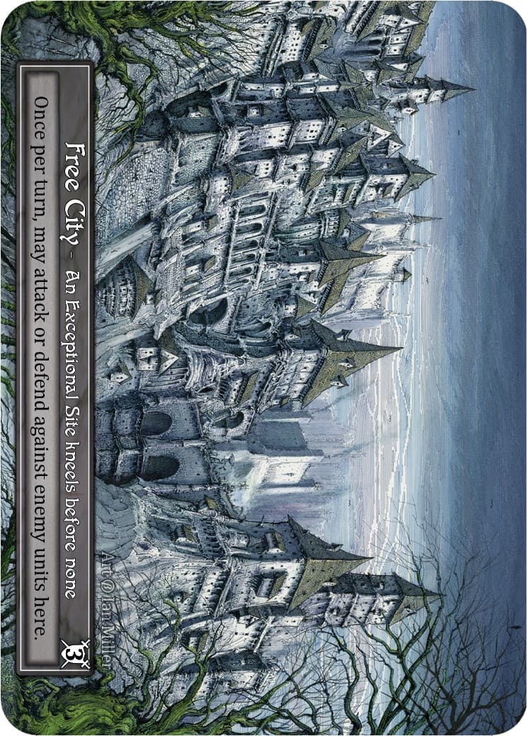 Free City (Foil) — Beta card