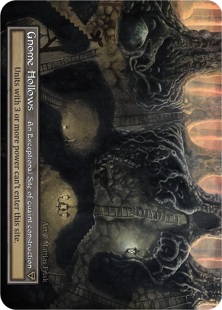 Gnome Hollows (Foil) — Beta card