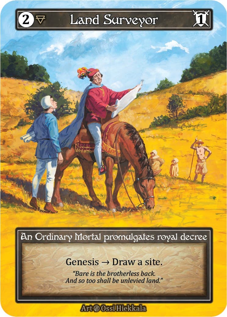Land Surveyor (Foil) — Beta card