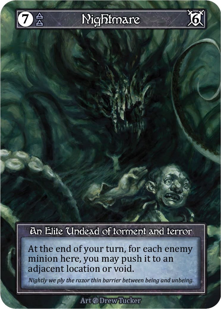Nightmare (Foil) — Beta card