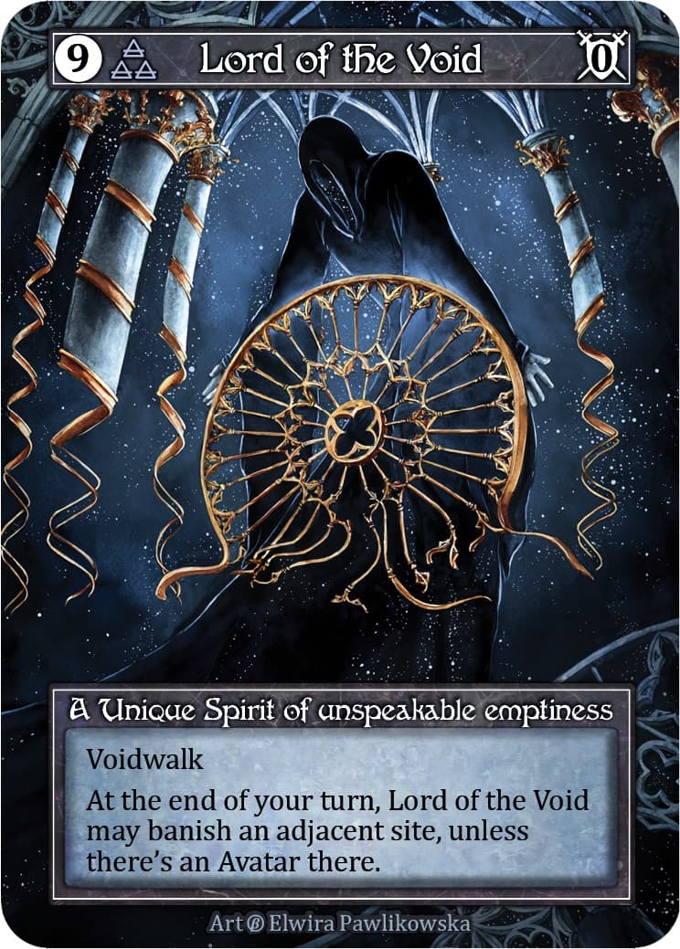 Lord of the Void (Foil) — Beta card