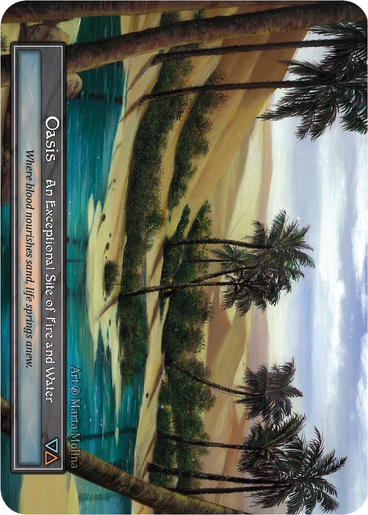 Oasis (Foil) — Beta card