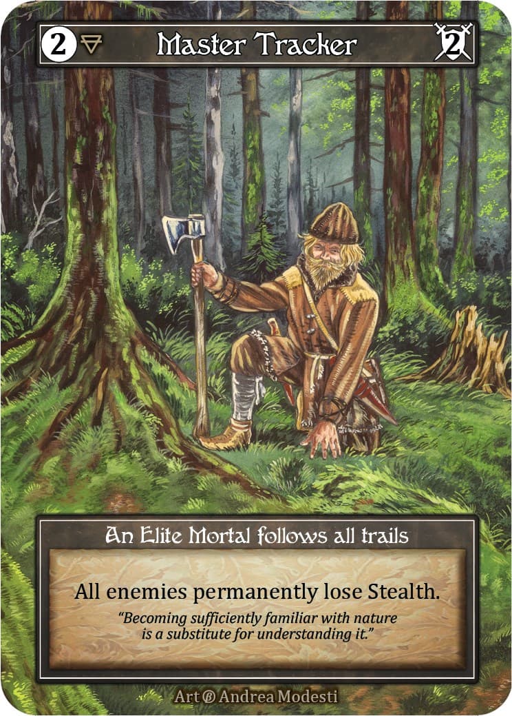 Master Tracker (Foil) — Beta card
