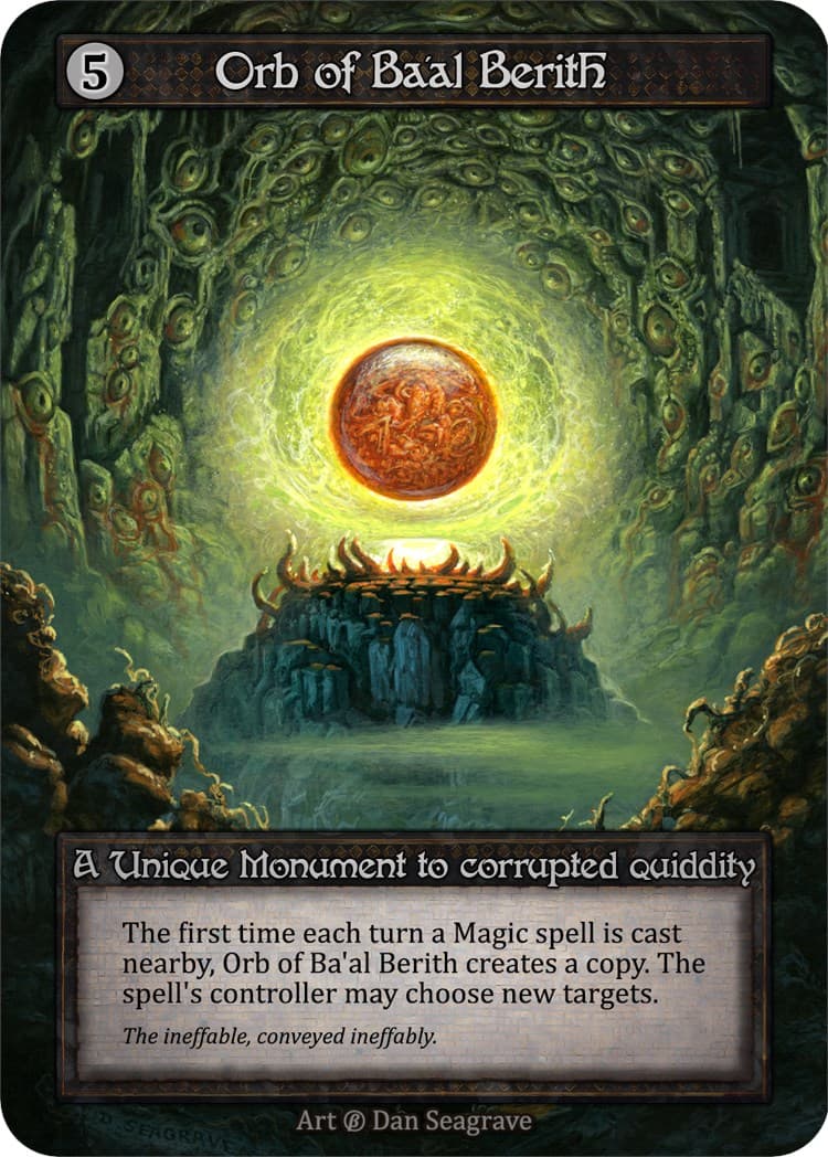 Orb of Ba'al Berith — Beta card