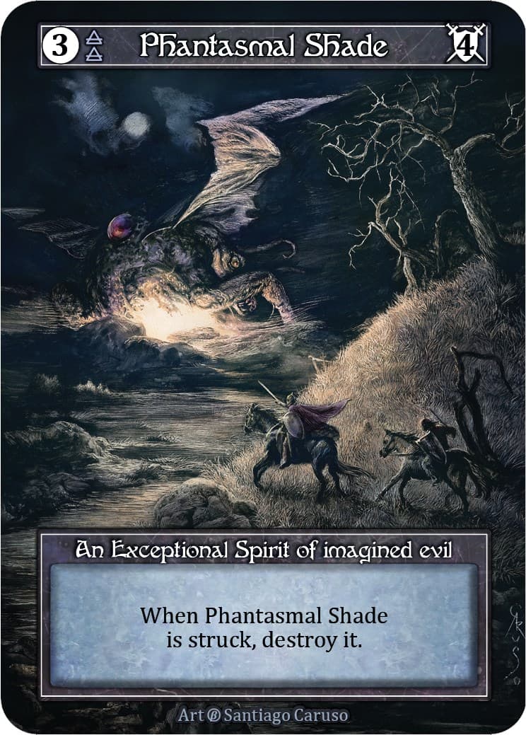 Phantasmal Shade (Foil) — Beta card