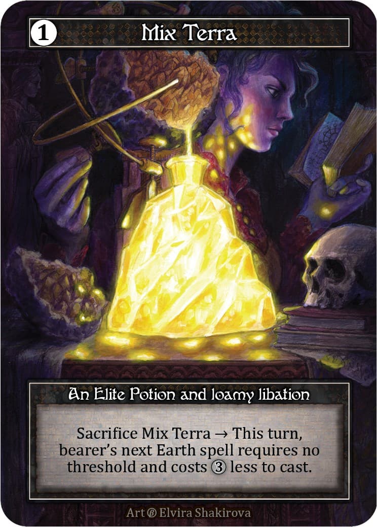 Mix Terra (Foil) — Beta card