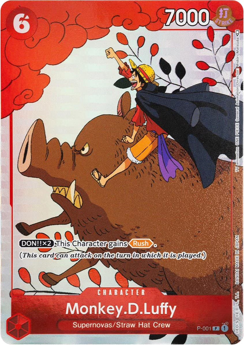 Monkey.D.Luffy (Gift Collection 2023) — One Piece Promotion Cards card