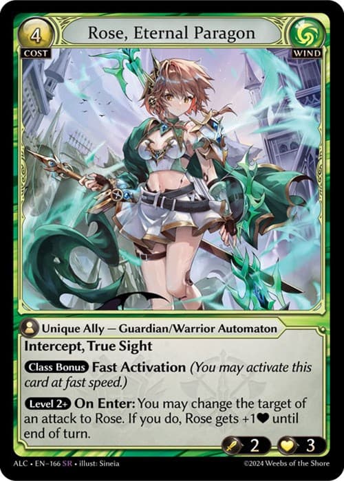 Rose, Eternal Paragon — Alchemical Revolution card