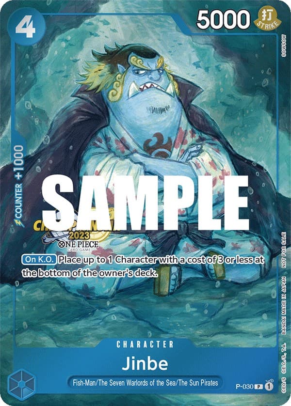 Jinbe (CS 2023 Event Pack) — One Piece Promotion Cards card