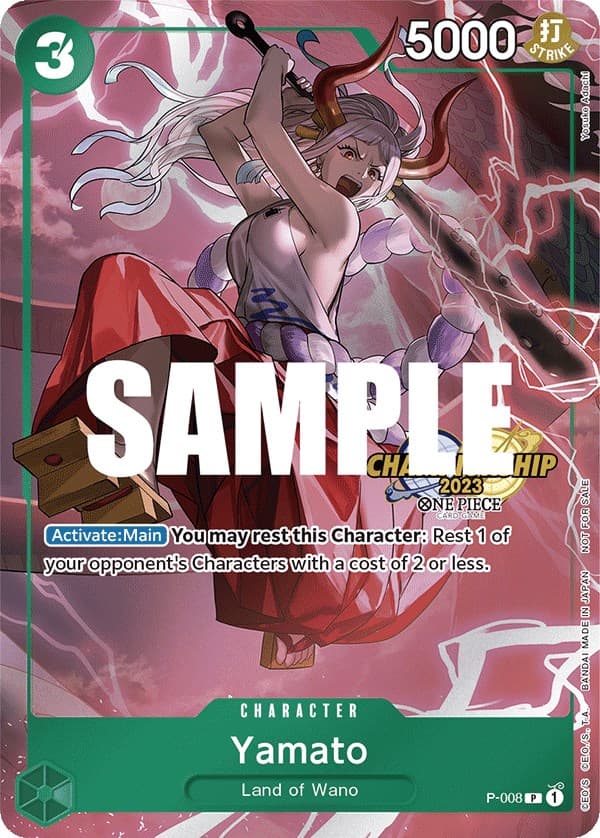 Yamato (CS 2023 Celebration Pack) — One Piece Promotion Cards card
