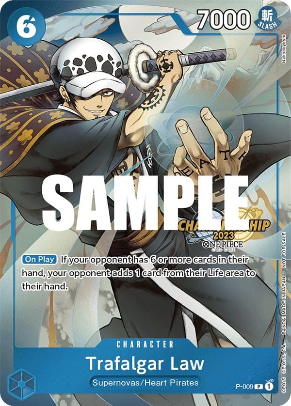 Trafalgar Law (CS 2023 Celebration Pack) — One Piece Promotion Cards card