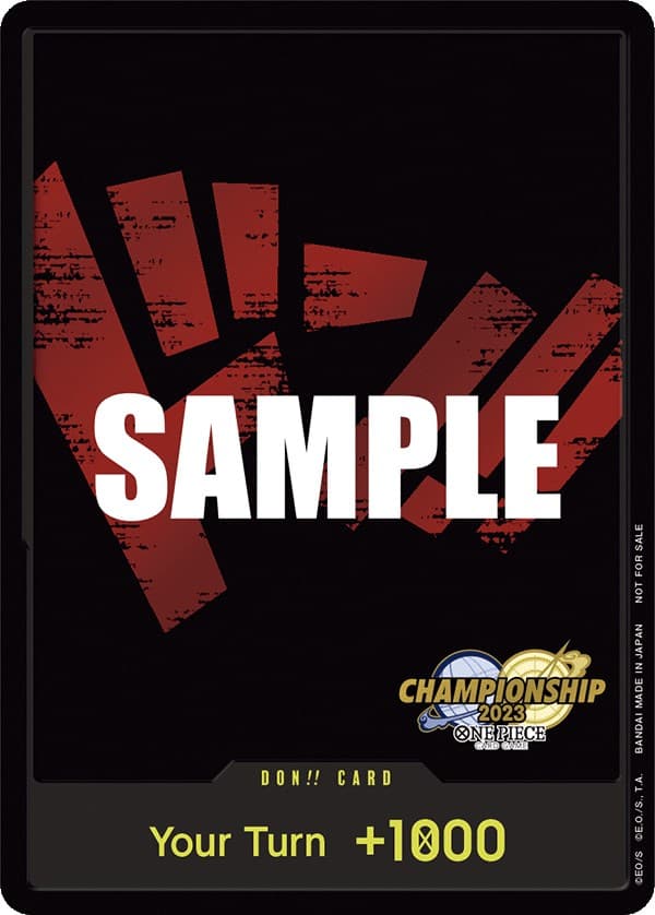 DON!! Card (CS 2023 Celebration Pack) — One Piece Promotion Cards card