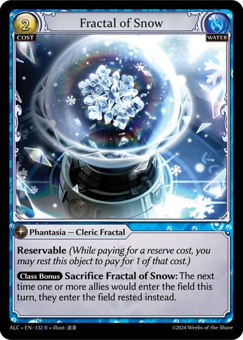 Fractal of Snow — Alchemical Revolution card