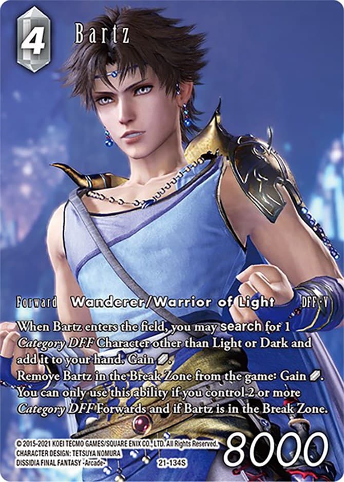 Bartz (Full Art) — Beyond Destiny card