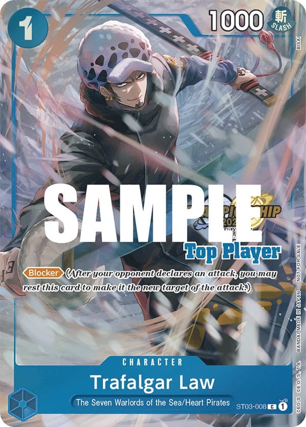Trafalgar Law (CS 2023 Top Players Pack) — One Piece Promotion Cards card