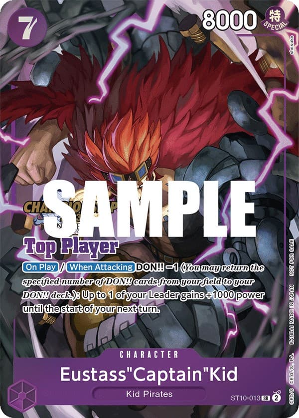 Eustass"Captain"Kid (CS 2023 Top Players Pack) — One Piece Promotion Cards card