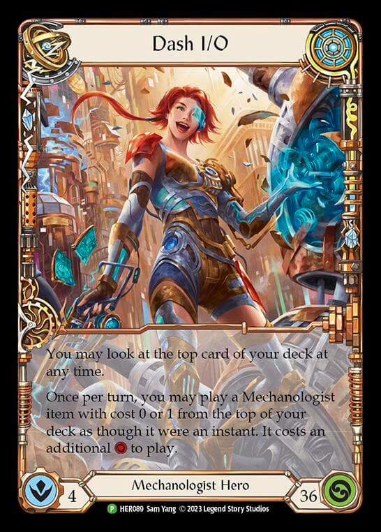 Dash I/O - HER089 — Flesh and Blood: Promo Cards card