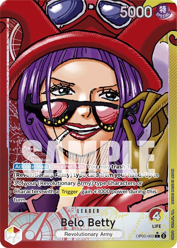 Belo Betty (002) (Alternate Art) — Awakening of the New Era card