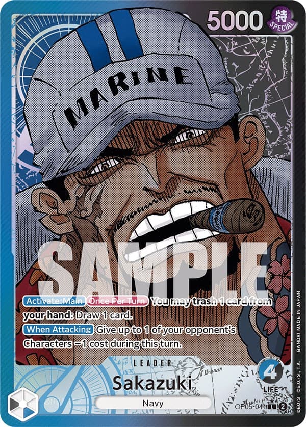 Sakazuki (Alternate Art) — Awakening of the New Era card