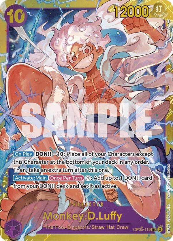 Monkey.D.Luffy (119) — Awakening of the New Era card