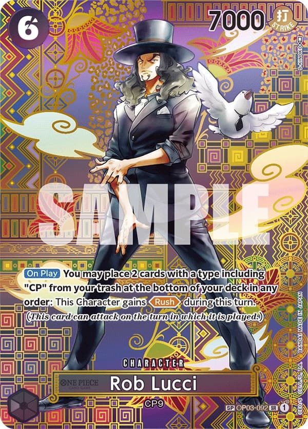 Rob Lucci (092) (SP) — Awakening of the New Era card