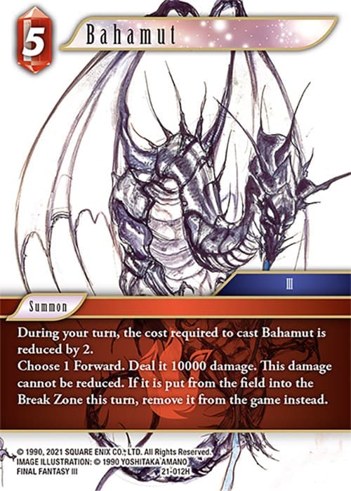 Bahamut — Beyond Destiny card