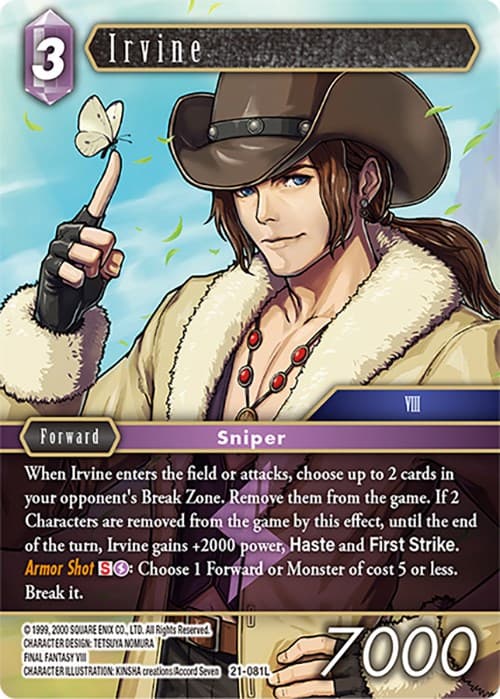 Irvine — Beyond Destiny card