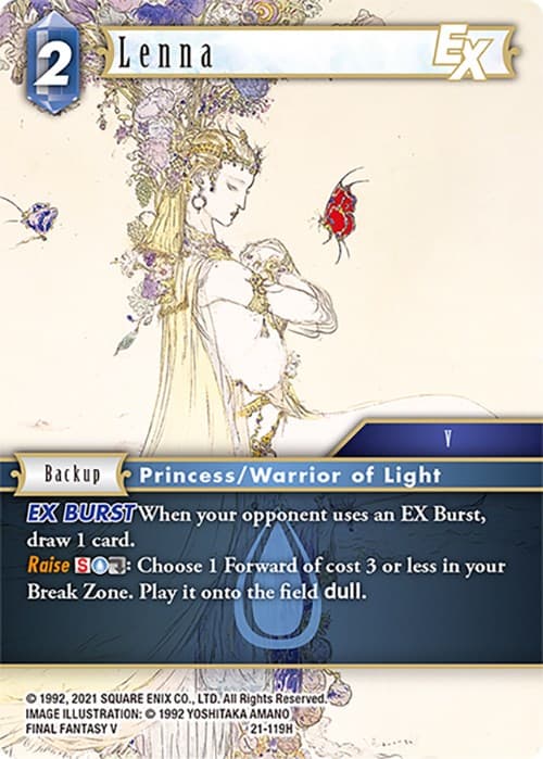 Lenna EX — Beyond Destiny card