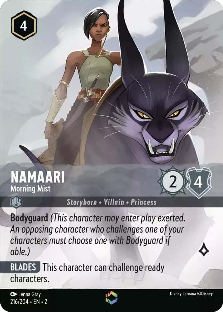 Namaari - Morning Mist (Enchanted) — Rise of the Floodborn card