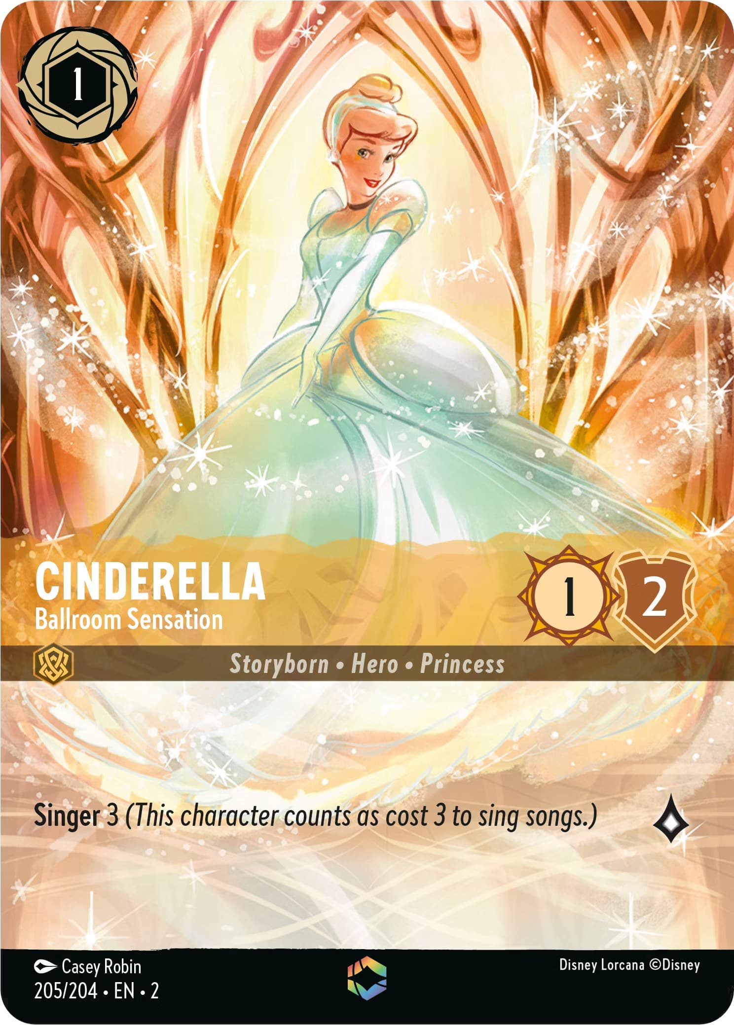 Cinderella - Ballroom Sensation (Enchanted) — Rise of the Floodborn card