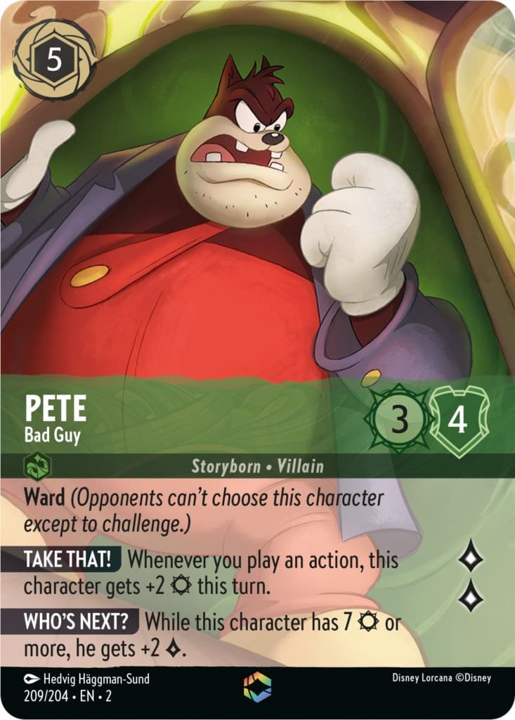 Pete - Bad Guy (Enchanted) — Rise of the Floodborn card