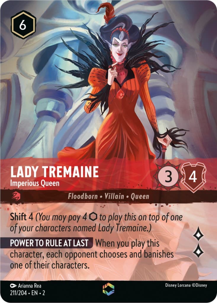 Lady Tremaine - Imperious Queen (Enchanted) — Rise of the Floodborn card