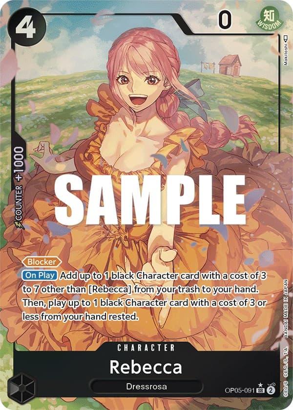 Rebecca (Alternate Art) — Awakening of the New Era card