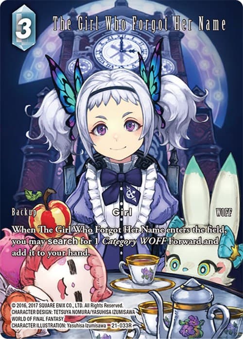 The Girl Who Forgot Her Name (Full Art) — Beyond Destiny card