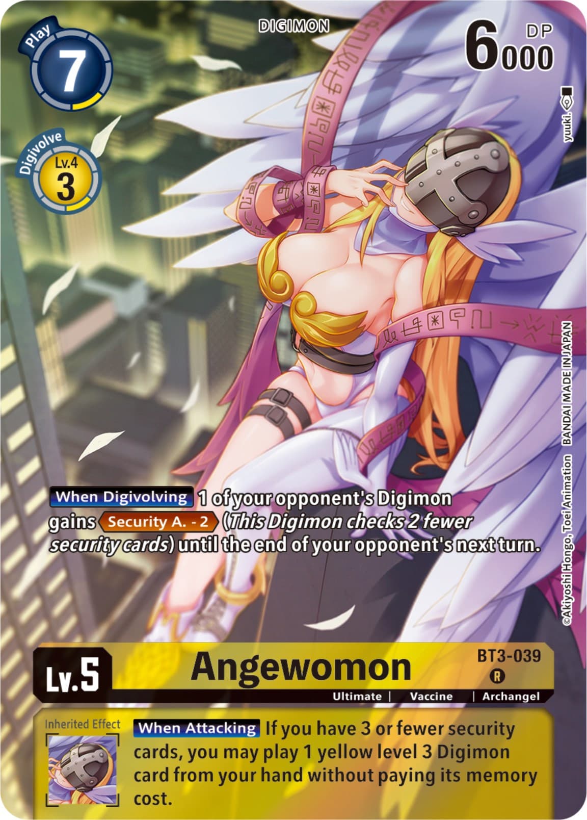 Angewomon - BT3-039 (Gift Box 2023) — Release Special Booster 1.0 card