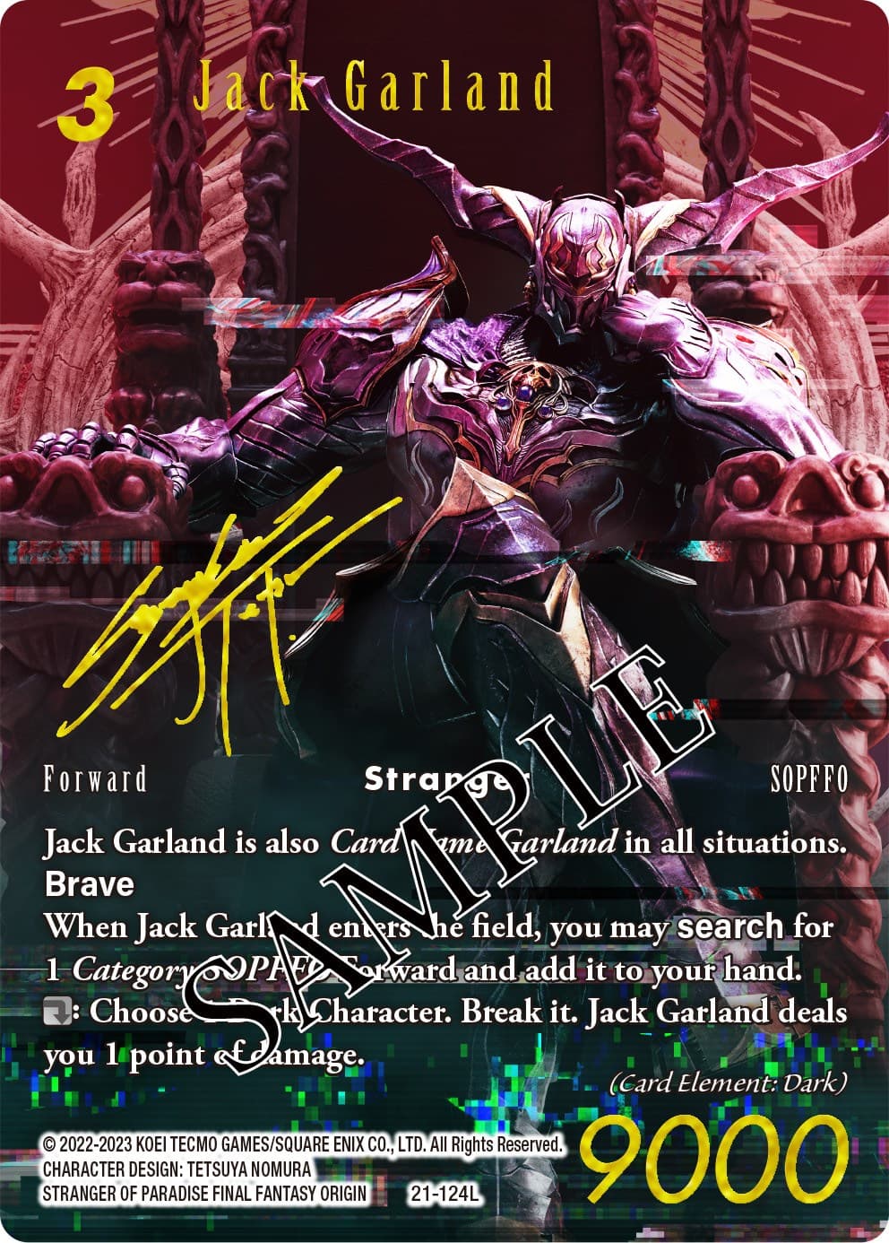 Jack Garland (Special Edition) — Beyond Destiny card