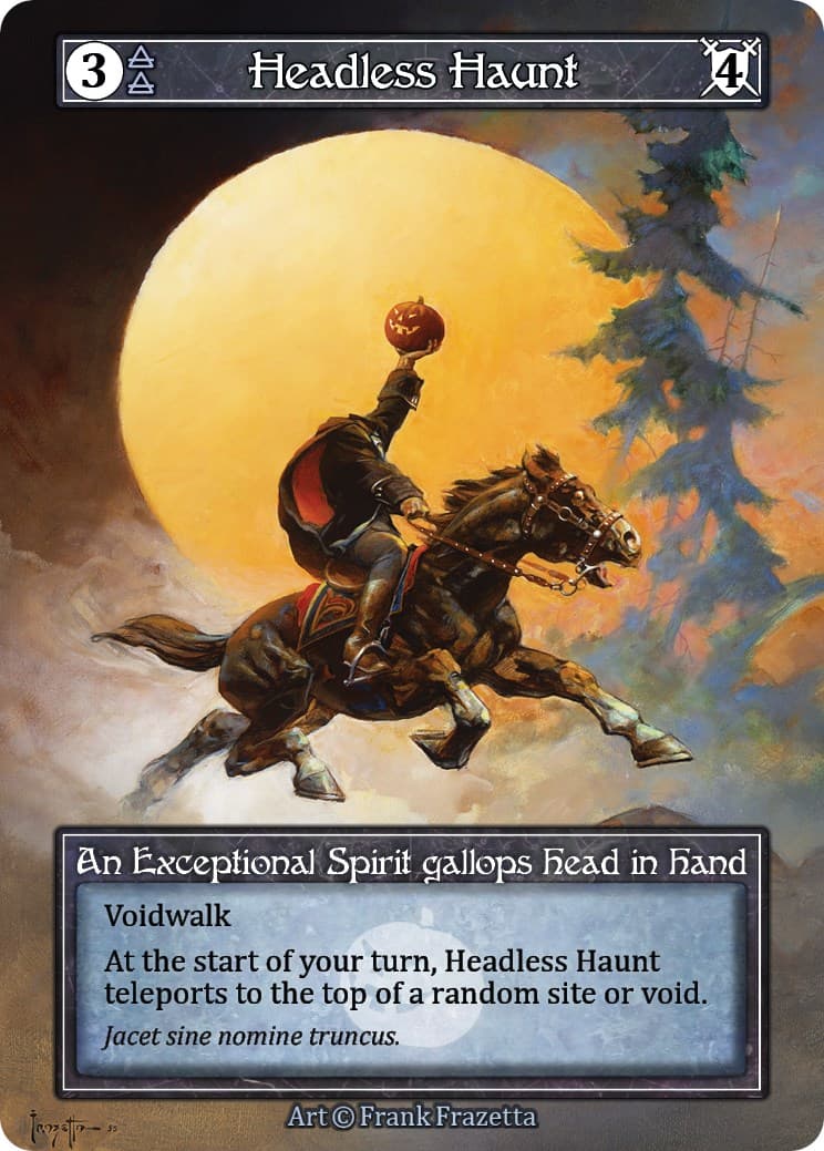 Headless Haunt (Store Buy-a-Box Promo) (Foil) — Beta card