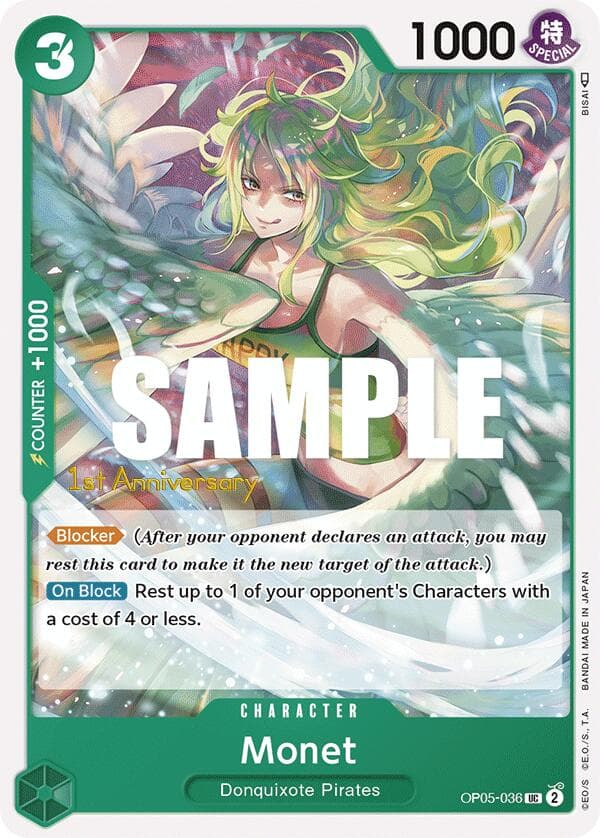 Monet — Awakening of the New Era: 1st Anniversary Tournament Cards card
