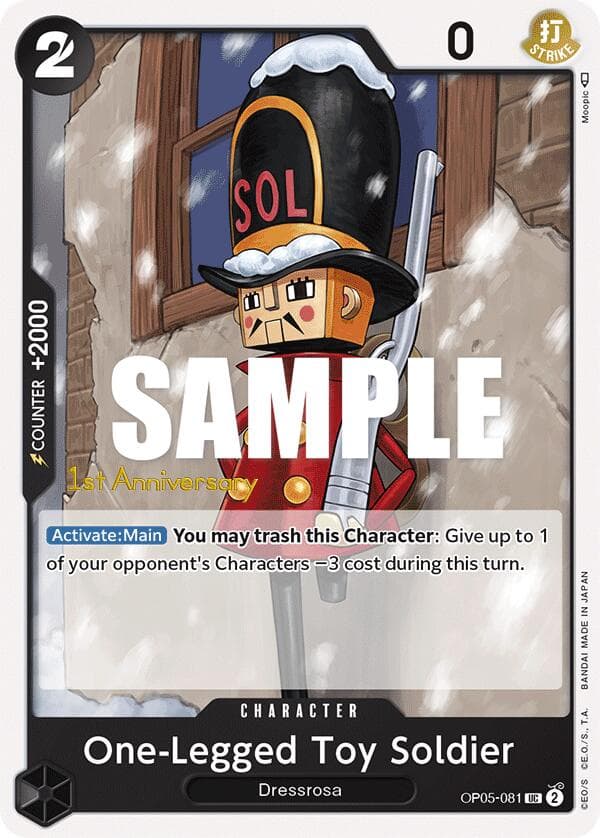 One-Legged Toy Soldier — Awakening of the New Era: 1st Anniversary Tournament Cards card