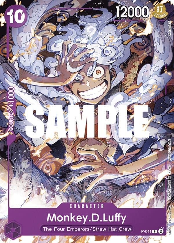 Monkey.D.Luffy (041) — One Piece Promotion Cards card