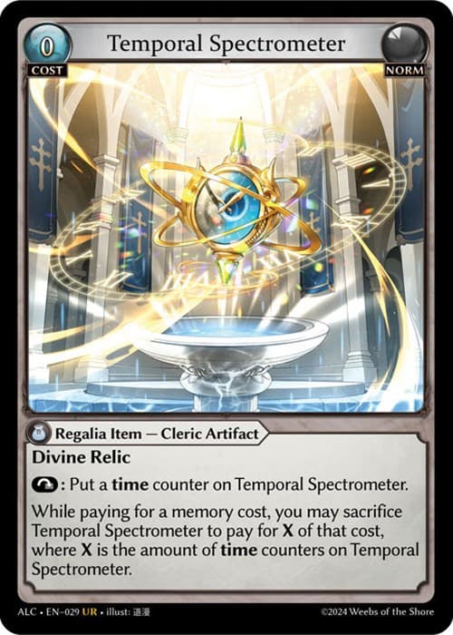 Temporal Spectrometer — Alchemical Revolution card