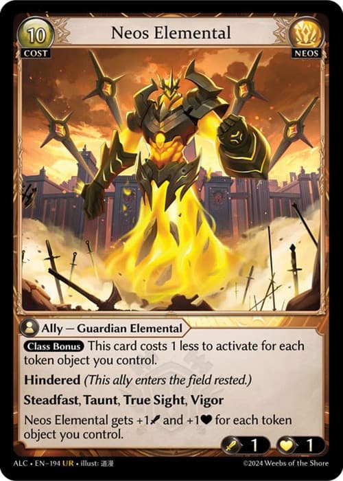 Neos Elemental — Alchemical Revolution card
