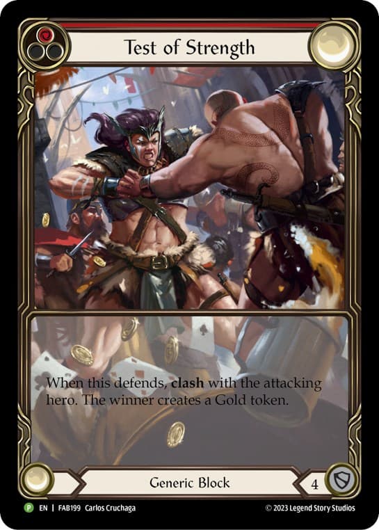 Test of Strength - FAB199 — Flesh and Blood: Promo Cards card